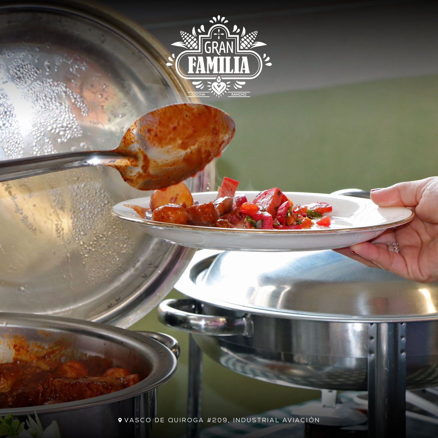 Comida Corrida económica y completa en San Luis Potosí Gran Familia